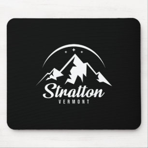 Tapis De Souris Station de ski de Stratton Vermont Ski Snowboard