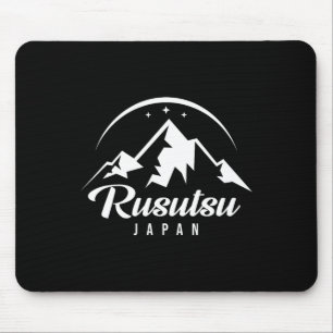 Tapis De Souris Station de ski Rusutsu Japon Ski Snowboard