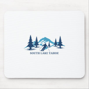 Tapis De Souris Station De Ski South Lake Taiguë Ss Cute Ss Califo