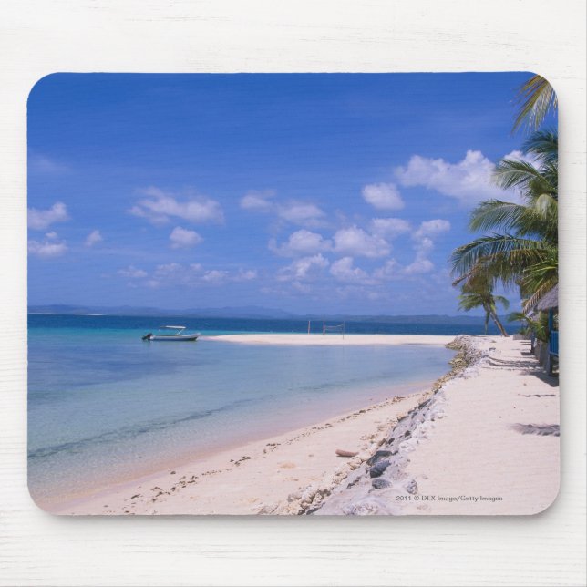 Tapis De Souris Station de vacances sur la plage (Devant)