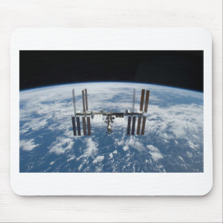 Tapis De Souris Station Spatiale Internationale -- Vu de