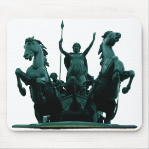 Tapis De Souris Statue de Boadicea - Pont Westminster - Londres Mo
