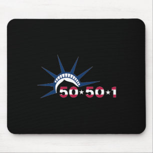 Tapis De Souris Statue de la Liberté du mouvement de protestation 