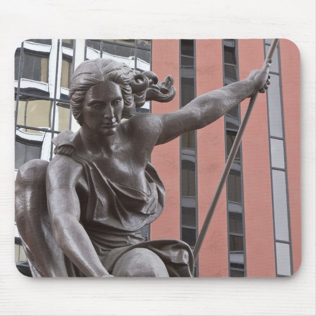 Tapis De Souris Statue de Portlandia, Portland, Oregon (Devant)