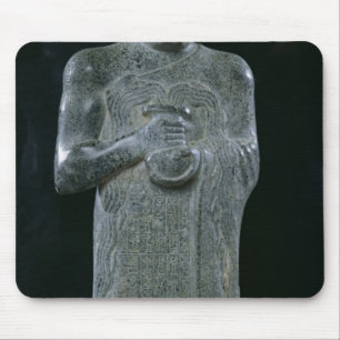 Tapis De Souris Statue de prince Gudea, c.2150 AVANT JÉSUS CHRIST