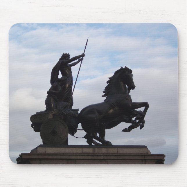 Tapis De Souris Statue Mousepad de Boadicea (Devant)