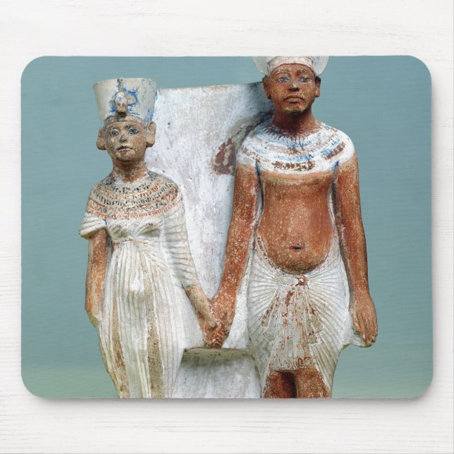 Tapis De Souris Statuette d'Amenophis IV et de Nefertiti (Devant)