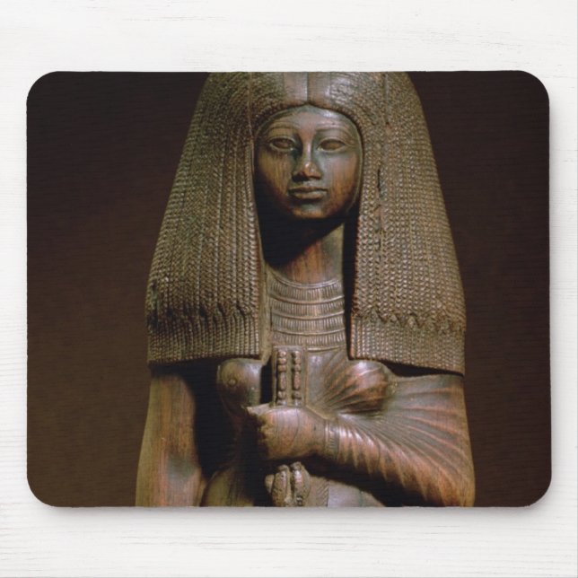 Tapis De Souris Statuette du Tuya, tête du harem de la minute, N (Devant)