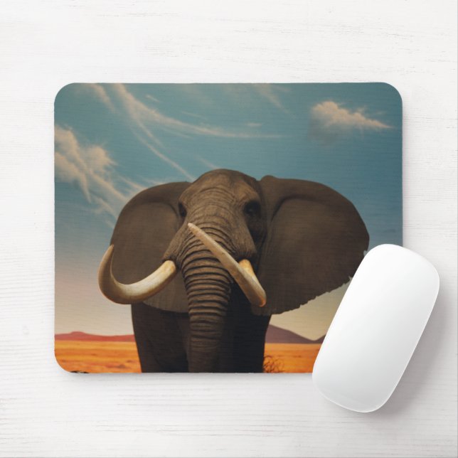 Tapis De Souris Stature de Majestic (Avec souris)