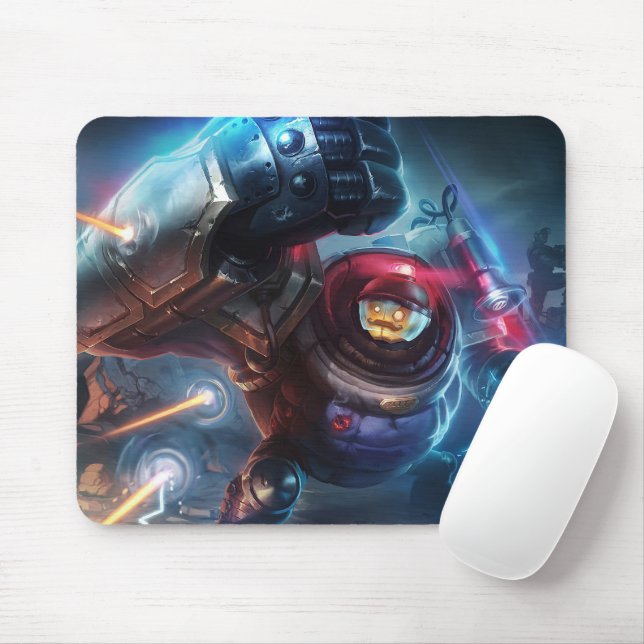 Tapis De Souris Steam Golem Gaming Mousepad | Bloc personnalisable (Avec souris)