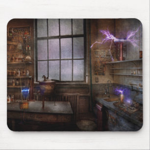 Tapis De Souris Steampunk - Le Scientifique Fou
