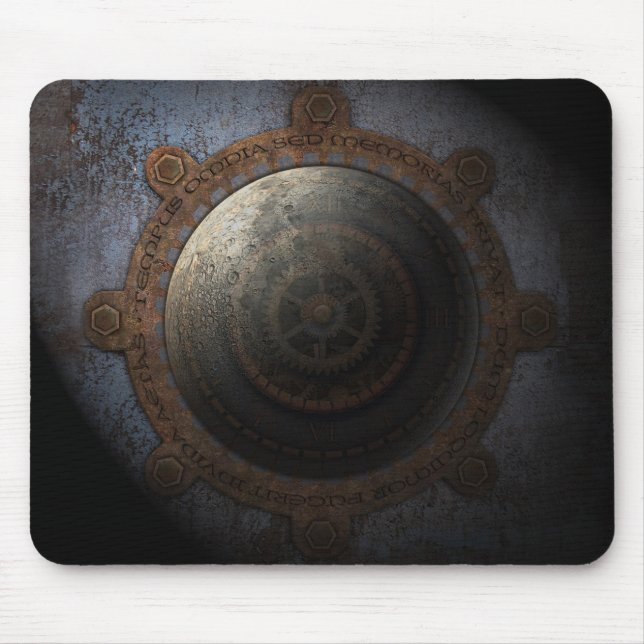 Tapis De Souris Steampunk Moon (Devant)