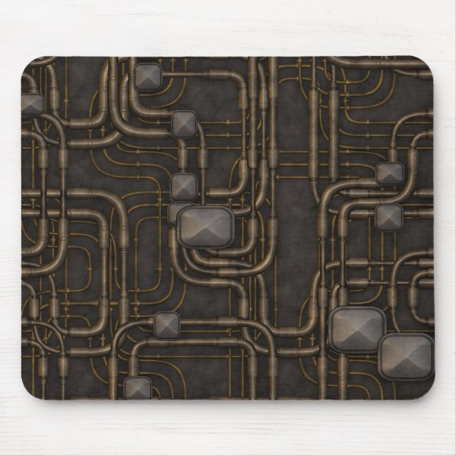 Tapis De Souris Steampunk Mousepad (Devant)