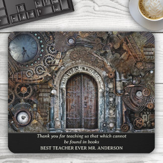 Tapis De Souris Steampunk Université de vie Appréciation de l'ense