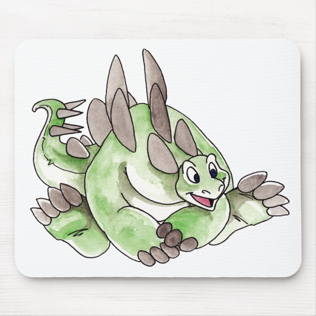 Tapis De Souris Stegosaurus Mousepad (Devant)