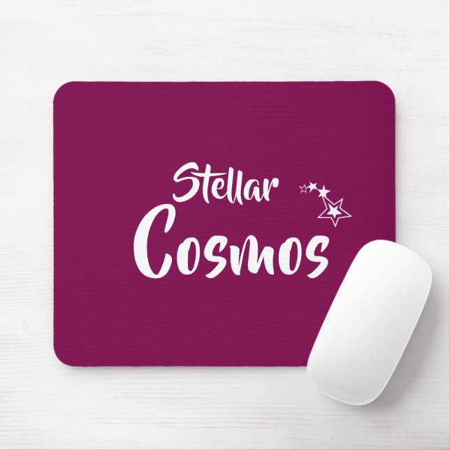 Tapis De Souris Stellar Cosmos Mousepad (Avec souris)
