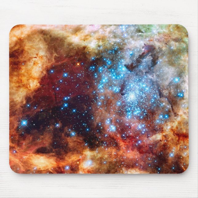 Tapis De Souris Stellar Nursery R136 Tarantula Nebula NASA Photo (Devant)
