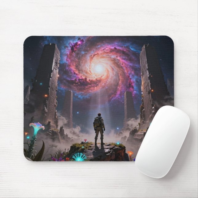 Tapis De Souris Stellar Path – Journey Through the Universe´3 (Avec souris)