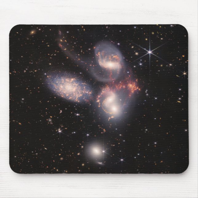 Tapis De Souris Stephan's Quintet 5 Galaxies en Deep Field   (Devant)