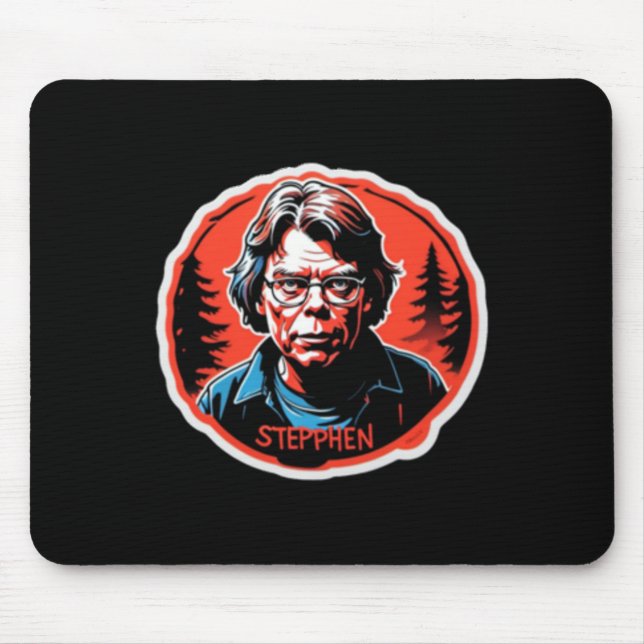 Tapis De Souris Stephen King Sticker (Devant)