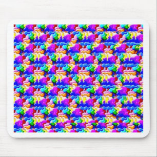 Tapis De Souris stéré0gramme de papillon de fenêtre