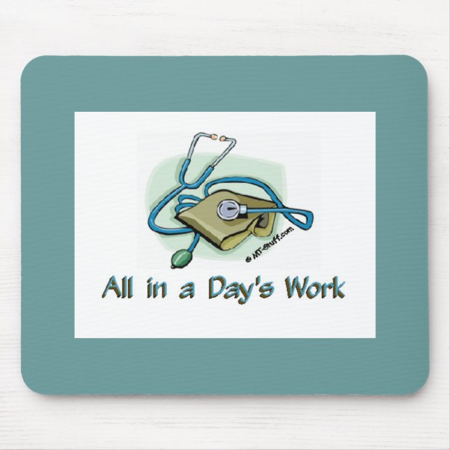 Tapis De Souris Stéthoscope 2 (Devant)