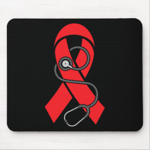Tapis De Souris Stéthoscope - Soutien à la sensibilisation à l'ané