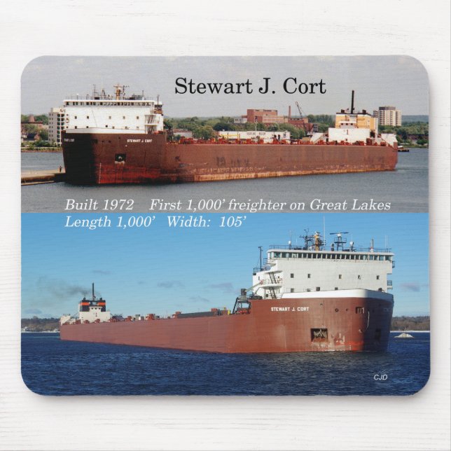 Tapis De Souris Stewart J. Cort 2 picture mousepad (Devant)