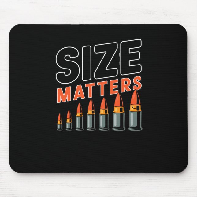 Tapis De Souris Sticker Ammo Taille S1 (Devant)