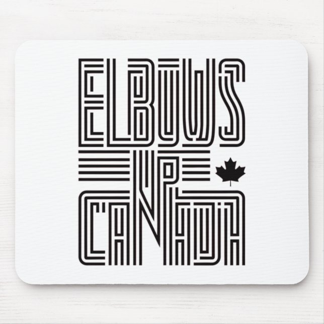 Tapis De Souris Sticker Canada Elbos Up5 (Devant)