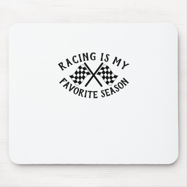 Tapis De Souris Sticker d'art de la saison préférée (Devant)