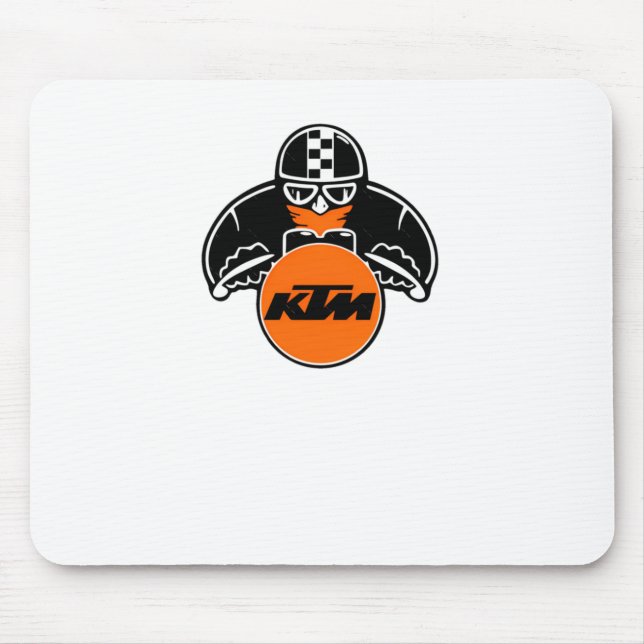 Tapis De Souris Sticker du logo Ktm4 (Devant)