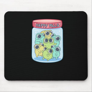 Tapis De Souris Sticker Frogs Happy Pills