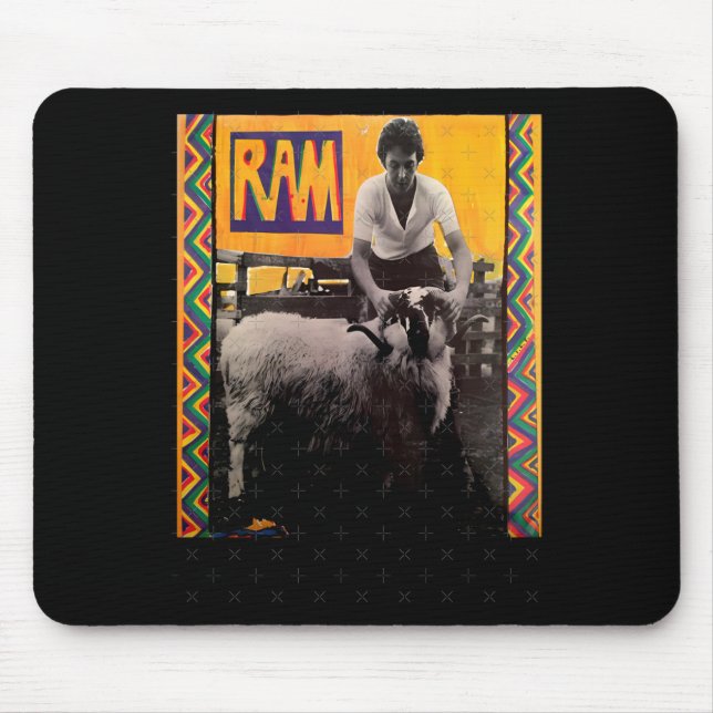 Tapis De Souris Sticker Paul Mccartney4 (Devant)