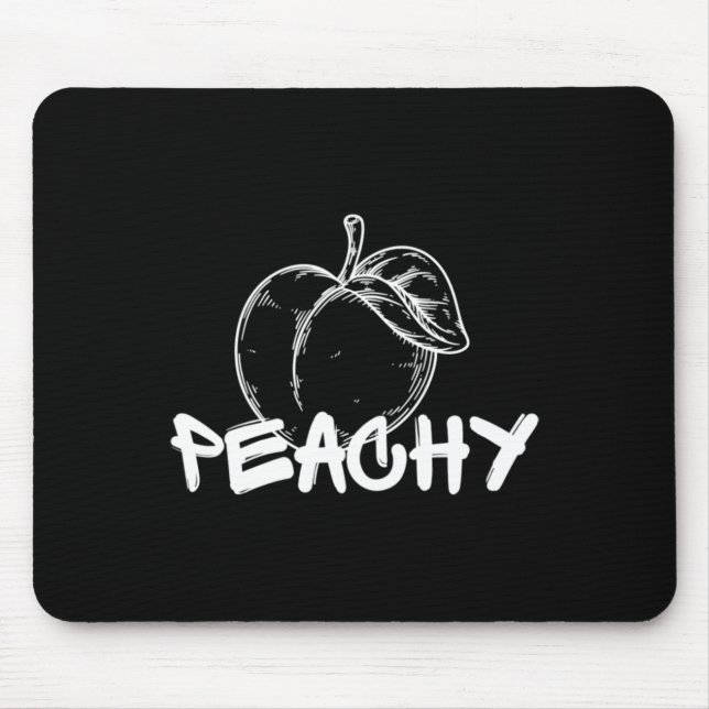 Tapis De Souris Sticker Peachy Pure Bliss (Devant)
