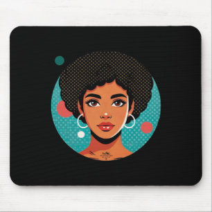 Tapis De Souris Sticker Pop Art Girls