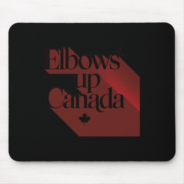 Tapis De Souris Sticker pour le Canada Elbos Up2 (Devant)