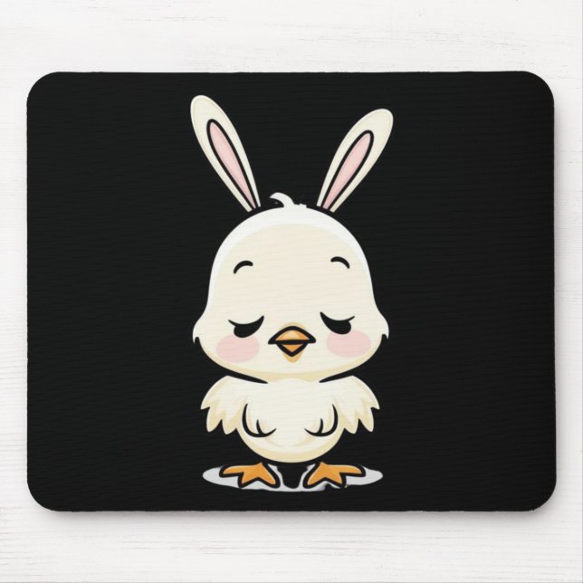 Tapis De Souris Sticker pour poussette de lapin2 (Devant)
