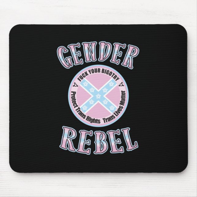 Tapis De Souris Sticker Rebel genre (Devant)
