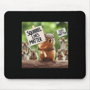 Tapis De Souris Sticker Squirrel Lives