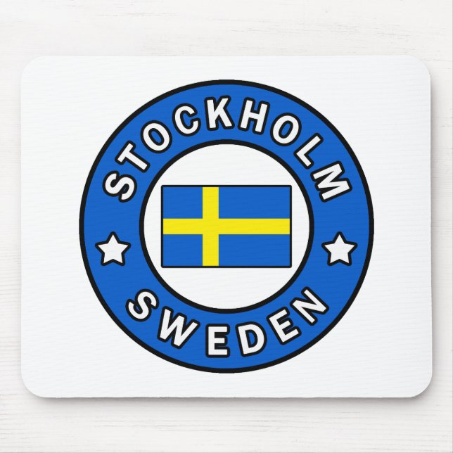 Tapis De Souris Stockholm Suède (Devant)