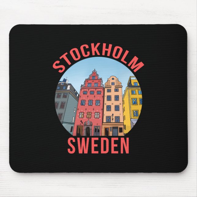 Tapis De Souris Stockholm Suède (Devant)