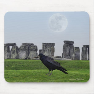 Tapis De Souris Stonehenge Celtic Standing Stones en Grande-Bretag