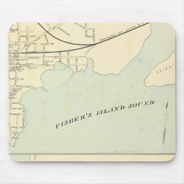 Tapis De Souris Stonington, Groton (Devant)