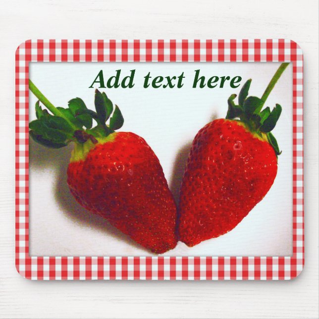 Tapis De Souris Strawberry Lover_ (Devant)