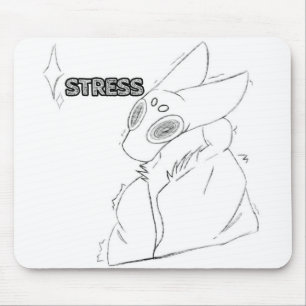 Tapis De Souris Stress Éperche Furie