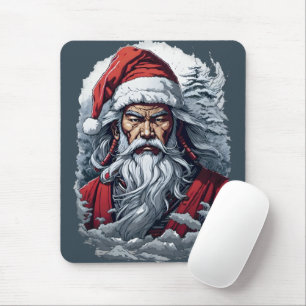 Tapis De Souris Striking Samurai Santa Claus