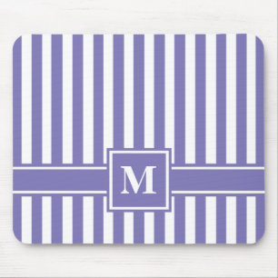 Tapis De Souris Stripe avec monogram