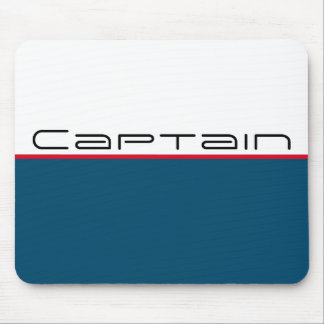 Tapis De Souris Stripe sportive du capitaine nautique