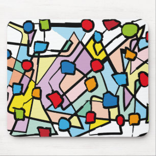 Tapis De Souris Strokes and Colors free by Masanser